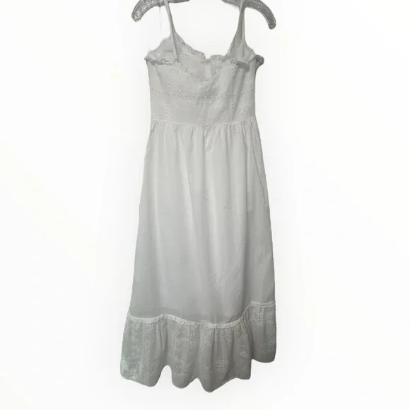 Revolve SNDYS NWT Broderie embroidered cami button maxi dress - Picture 7 of 9